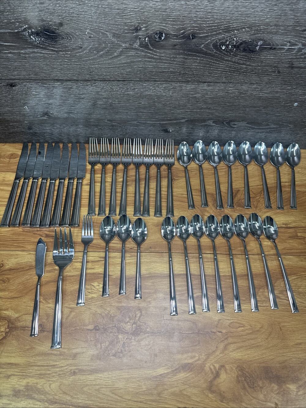 Lenox Chalfont Stainless Steel Flatware 38 Pc